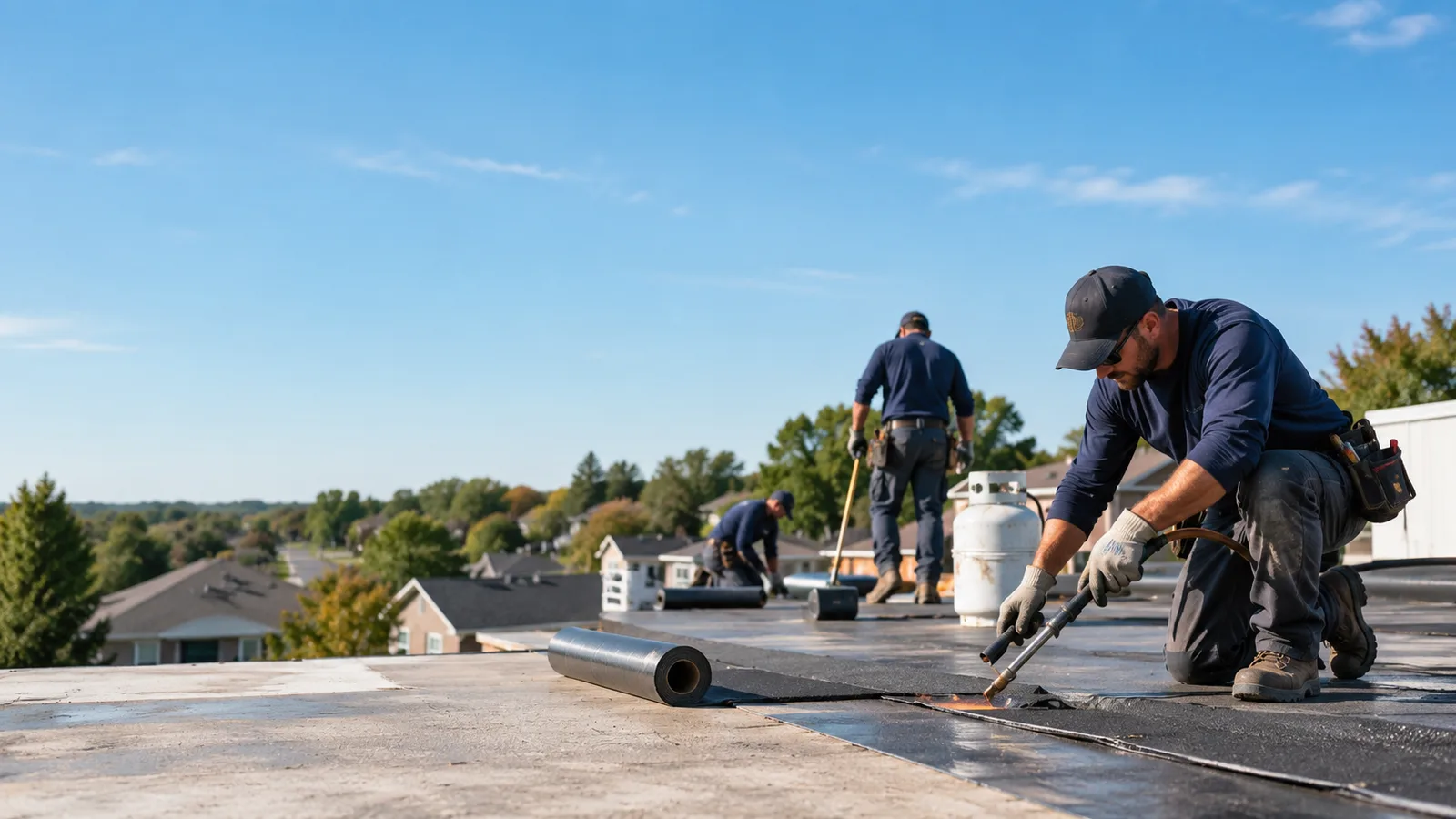 Flat Roof Leak Repair providers in Nilwood, IL